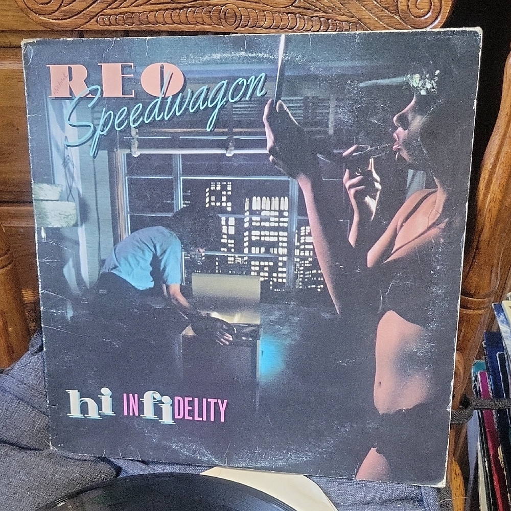 REO Speedwagon Hi Infidelity Vinyl Record~1980